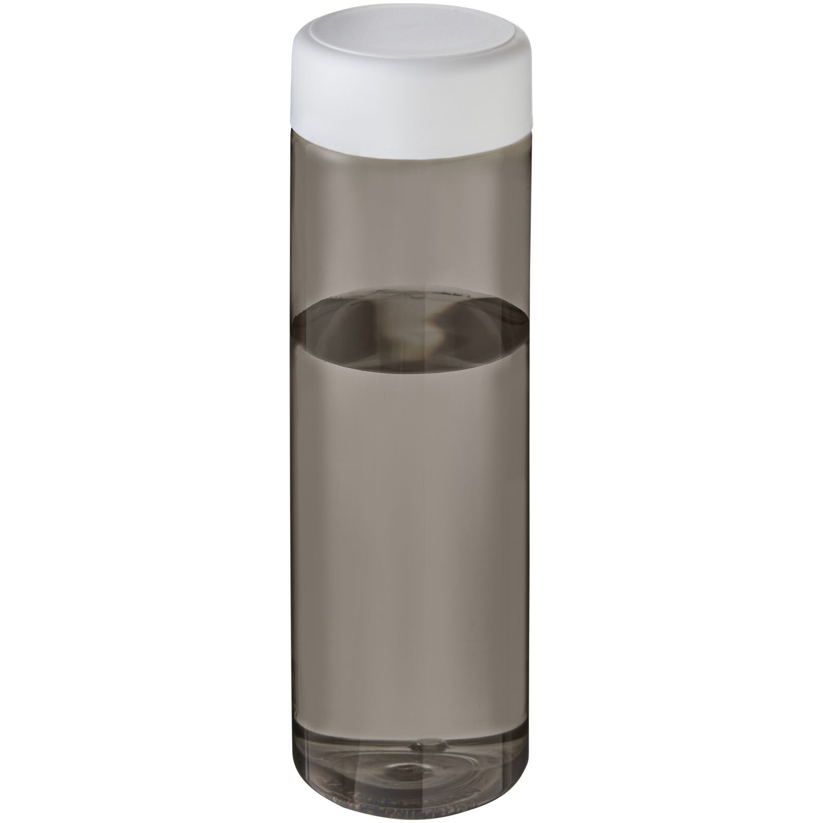 H2O Active Vibe 850 ml Sportflasche mit Drehdeckel - kohle -  weiss-109