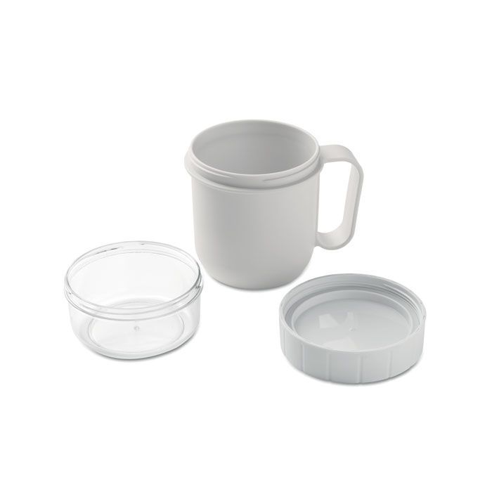 Müslibecher 450 ml CUP ON GO - weiß-624