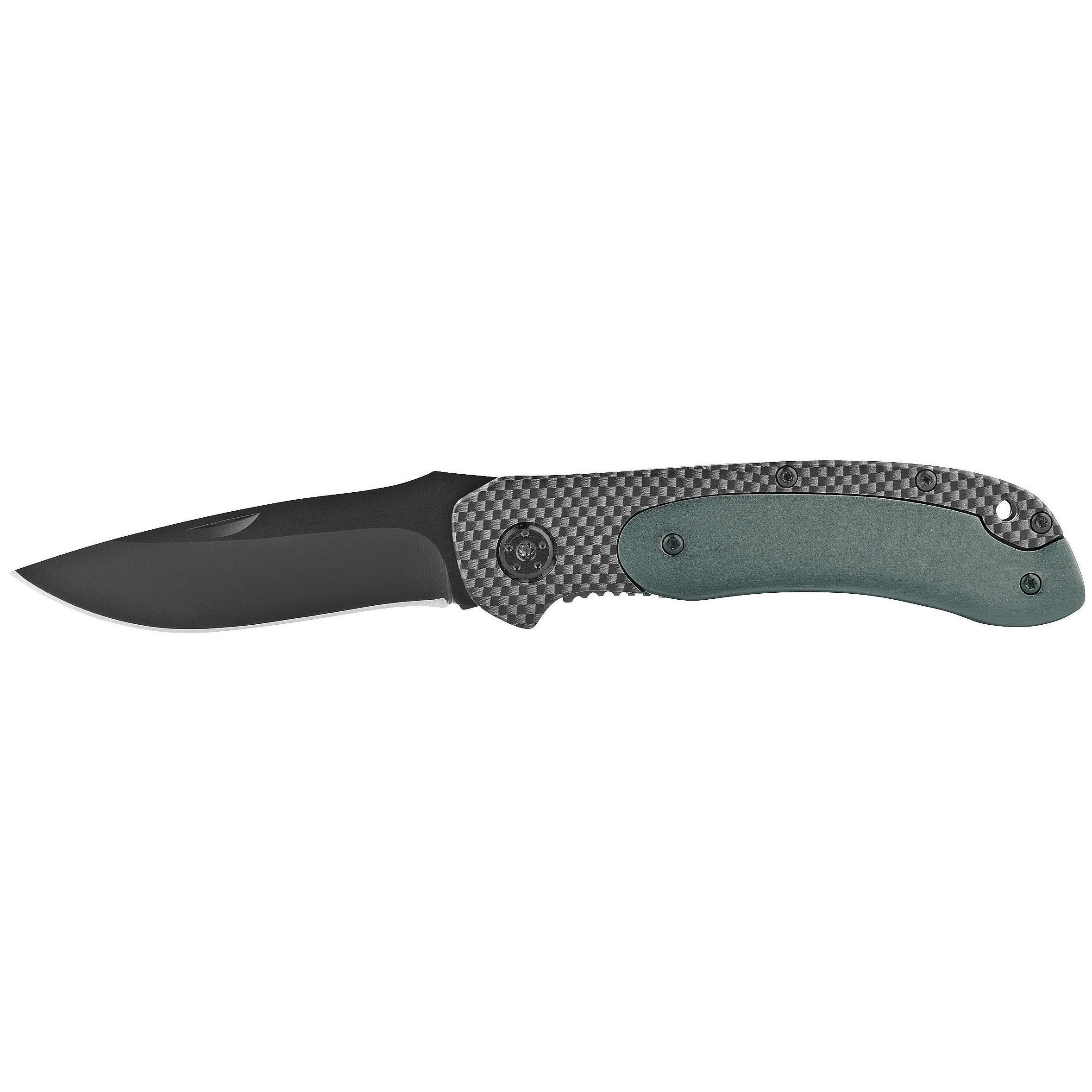 Metmaxx® Taschenmesser "CarbonHawk" - silber-178