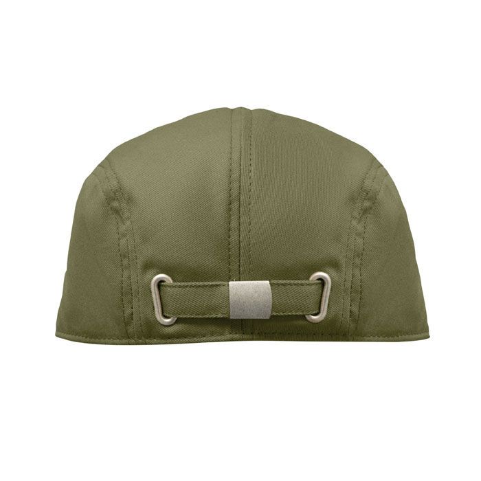 Newsboy-Kappe 235 g/m² FLAT PEAK - armeegrün-606