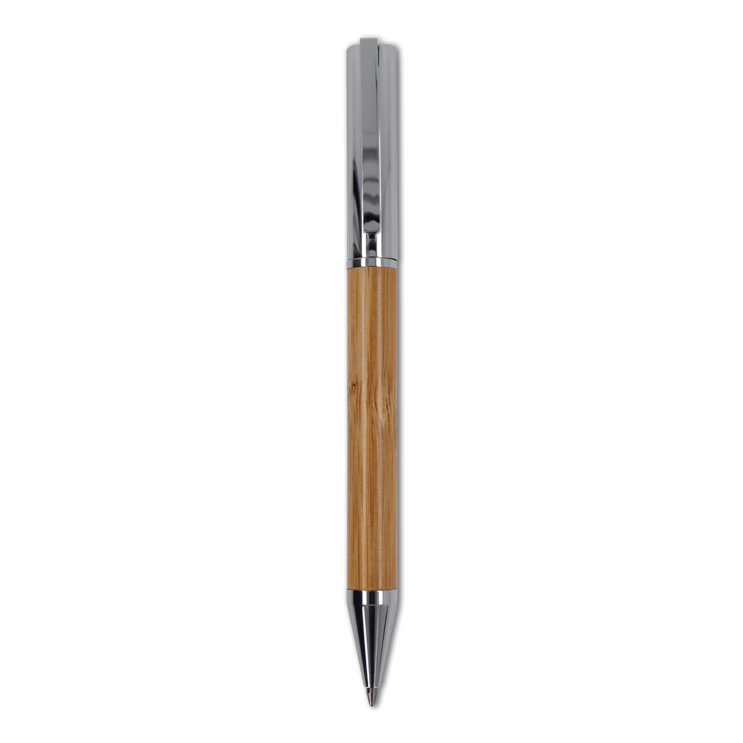 Kugelschreiber und Rollerball Bambus - holz-589