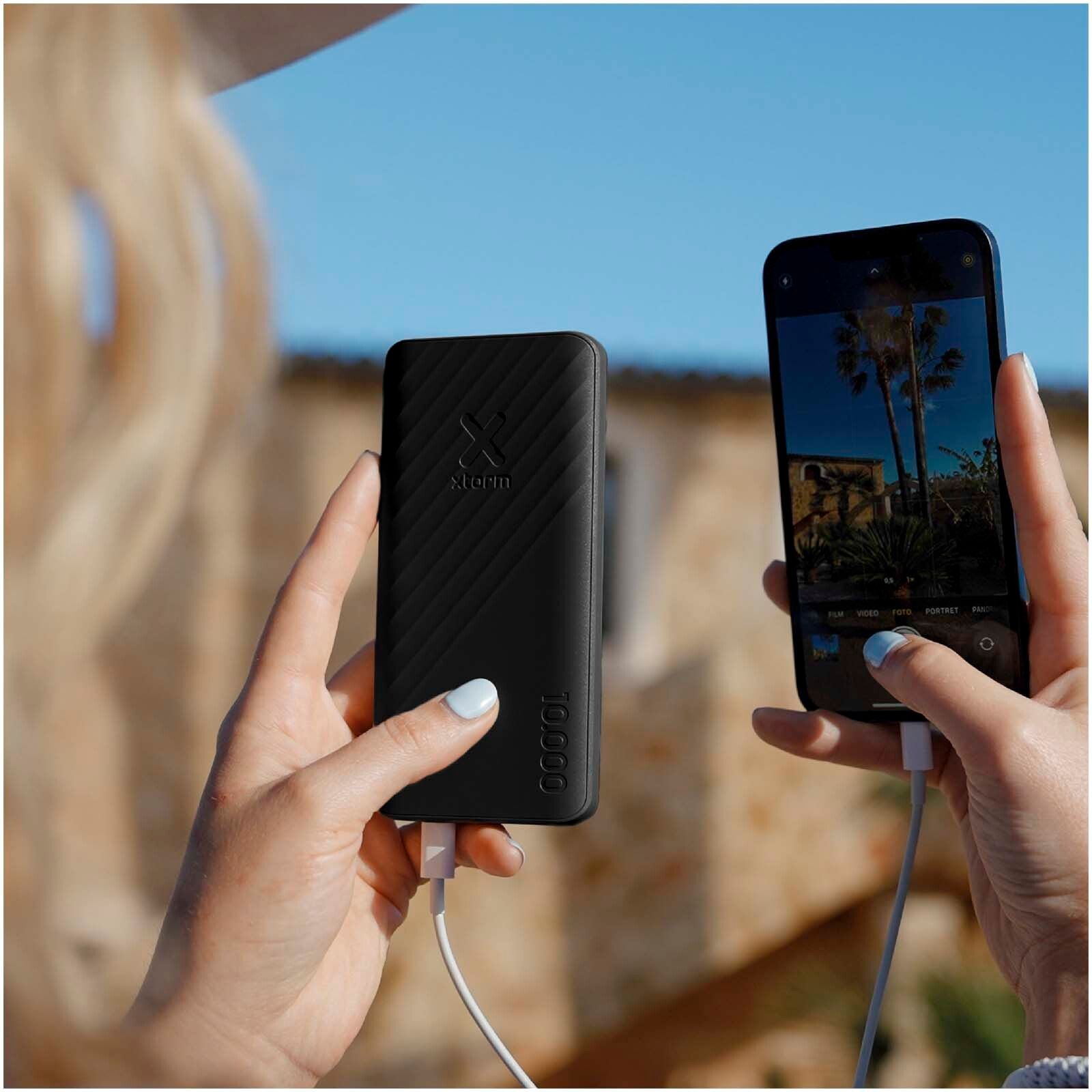 Xtorm Go2 20 W, 10.000 mAh Powerbank mit Schnellladefunktion - schwarz-649
