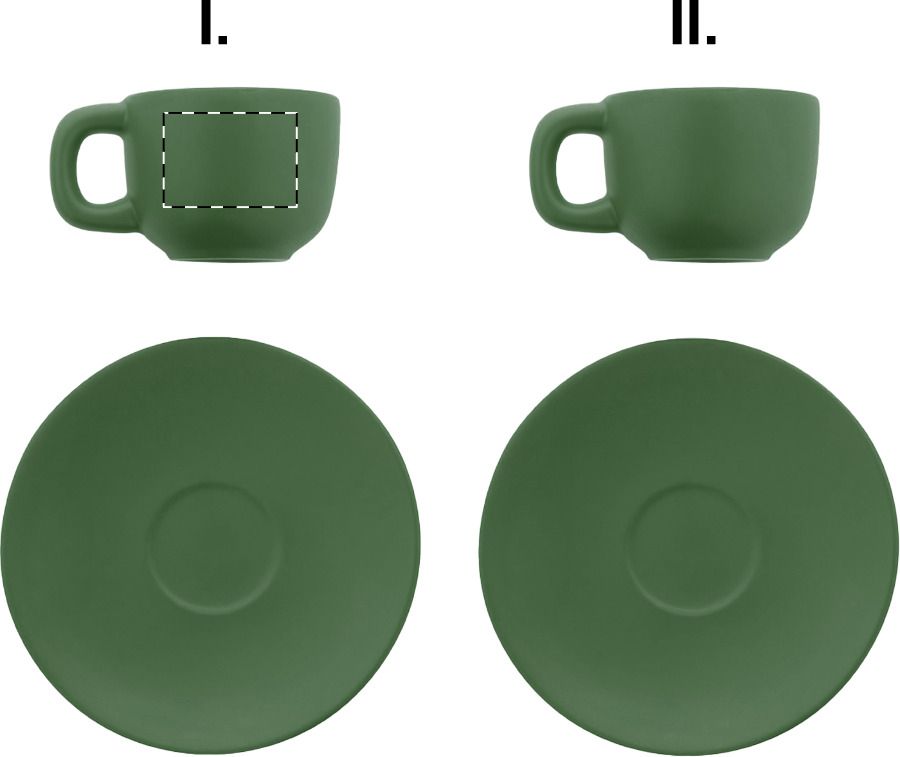 Veredelungsposition Tasse 1 - für Linkshänder