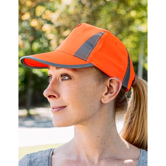 Adult Premium Hi-Vis Cap Nice - signal yellow-715