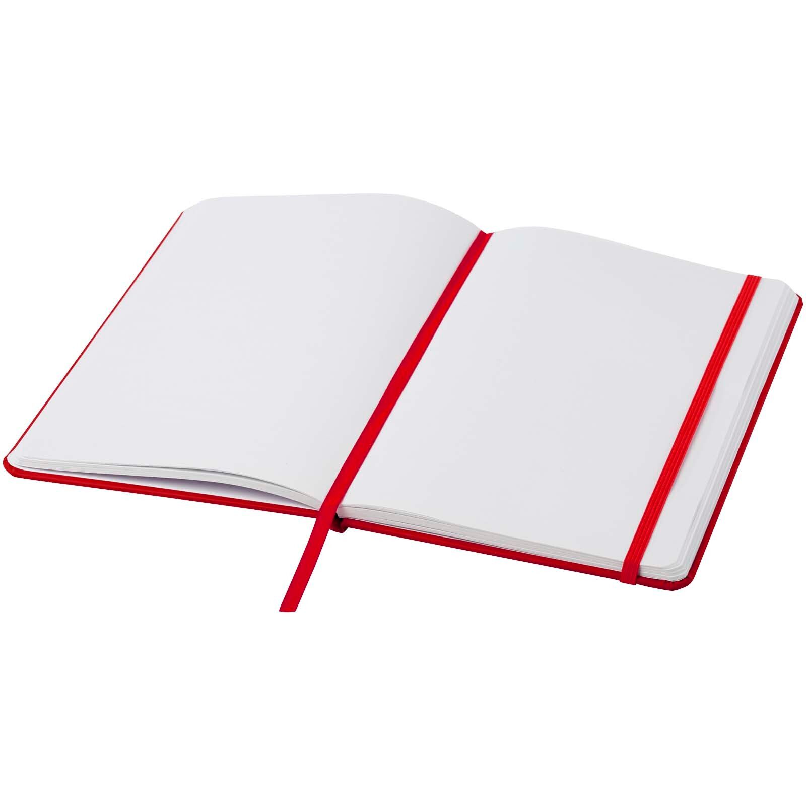 Spectrum A5 Notizbuch mit leeren Seiten - rot-301