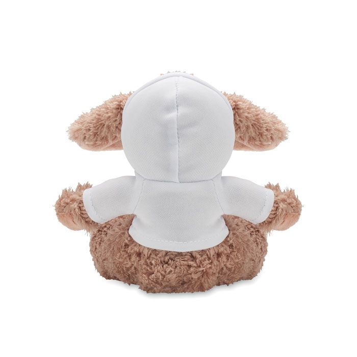 Plüsch-Hase mit Hoody BUNNY - weiß-54