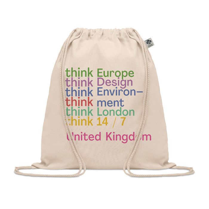 Beutel Organic Cotton YUKI - beige-948