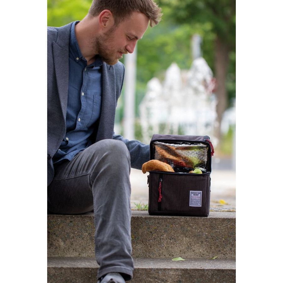 Troika Isoliertasche BUSINESS LUNCH COOLER - anthrazit - schwarz-586