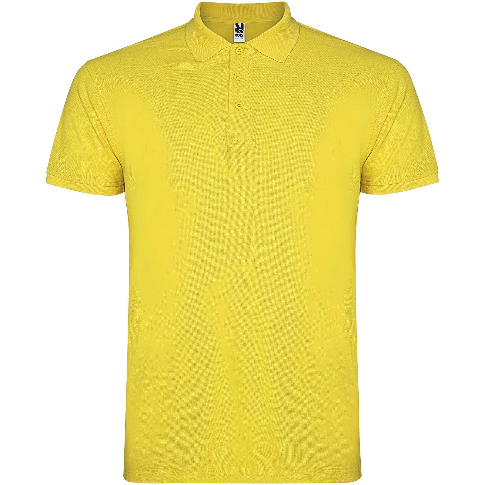Star Poloshirt für Herren - gelb - S-215