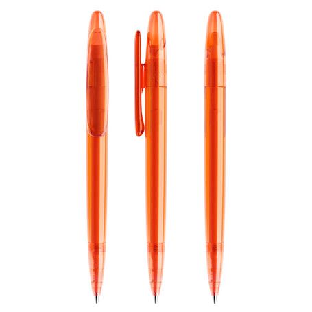 prodir DS5 TTT Twist Kugelschreiber transparent - orange-386