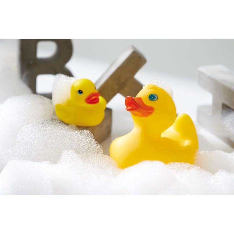Badeenten zum Spielen in der Badewanne oder als Dekoartikel im Bad ein schönes Werbegeschenk.