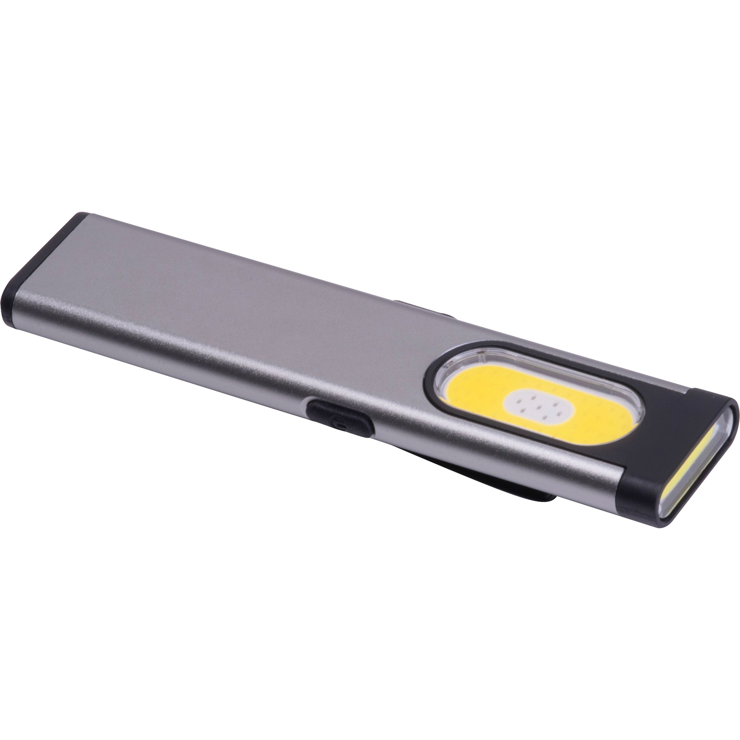 Akku Taschenlampe MICHAEL - silbergrau-748