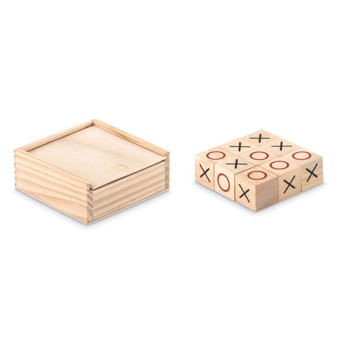 Tic-Tac-Toe Spiel TIC TAC TOE - holz-432