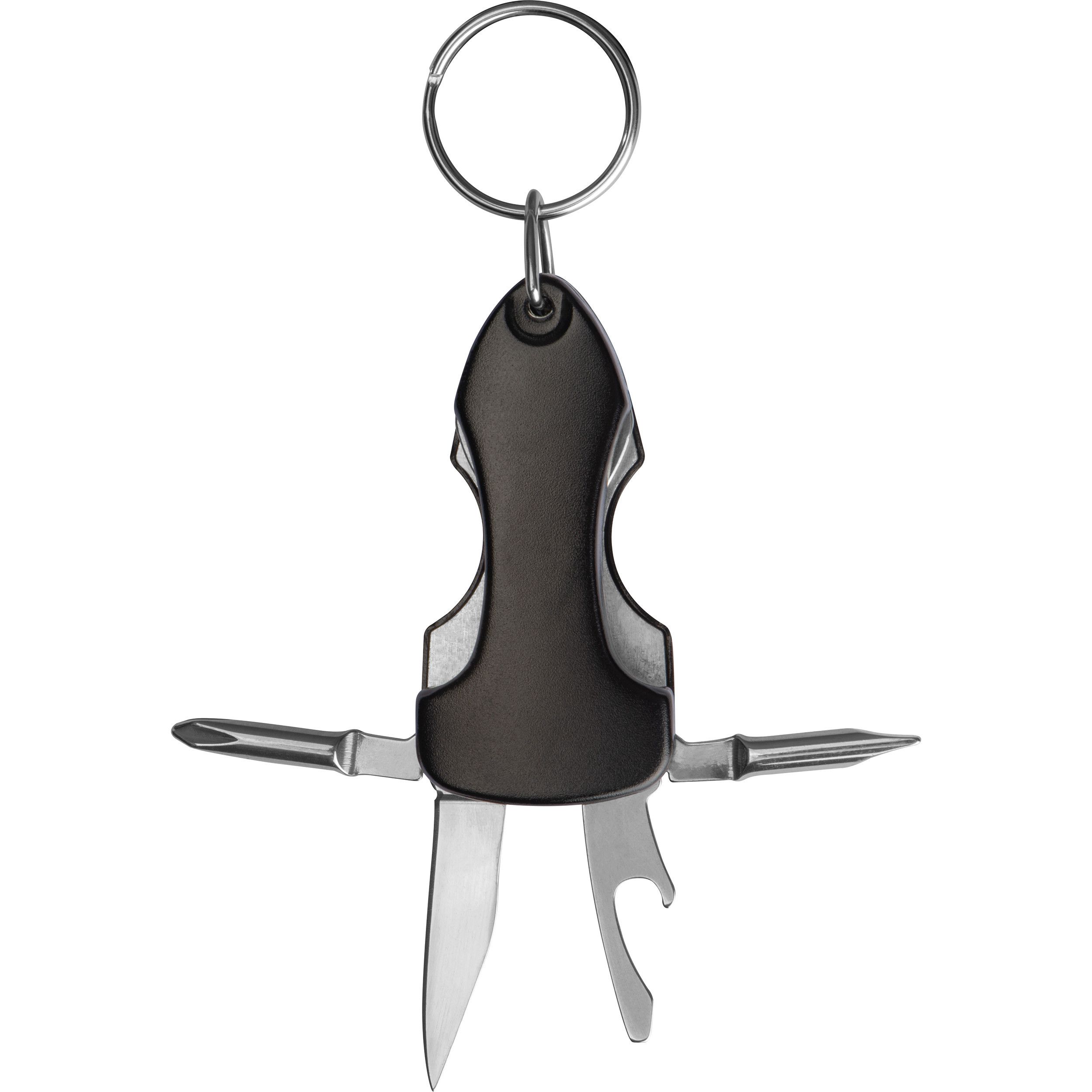 Multitool mit LED - schwarz-288