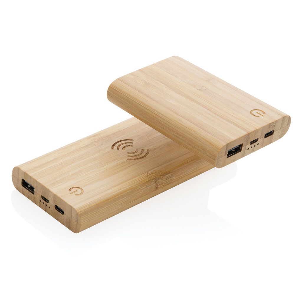 5.000mAh Bambus-Powerbank - braun-560
