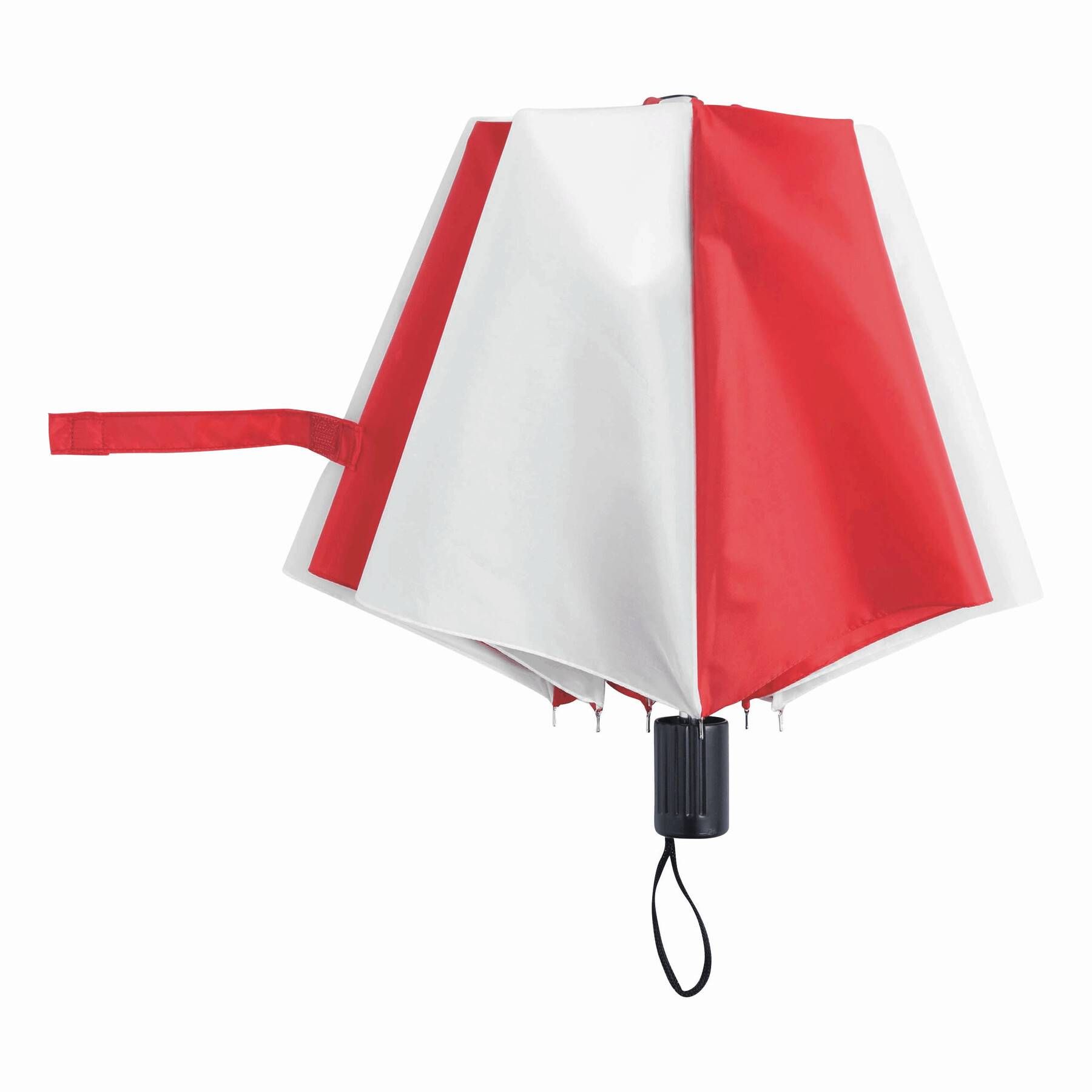 Taschenschirm REGULAR - rot - weiß-595