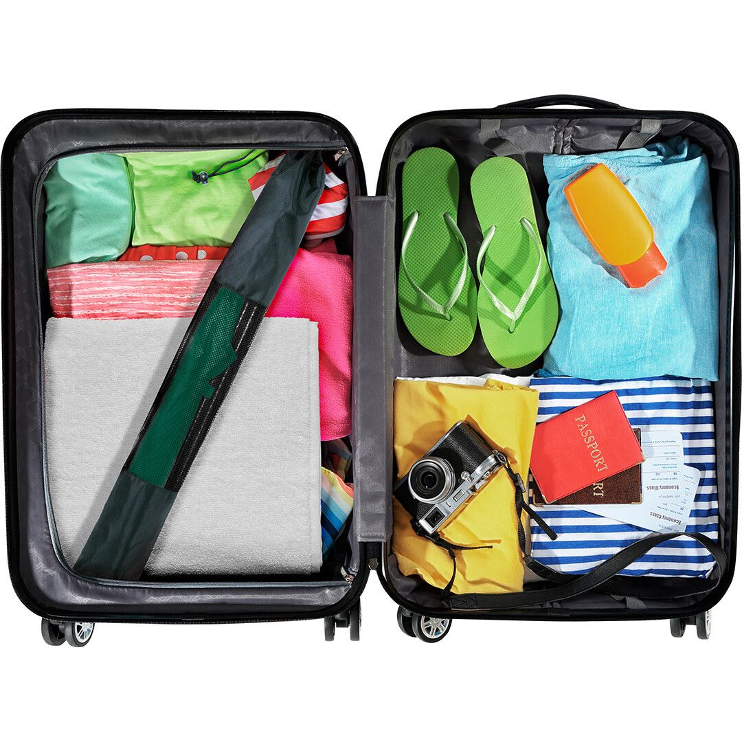 Strand-Sonnenschirm Travelmate Camper Ø147 cm - dunkelgrün-27