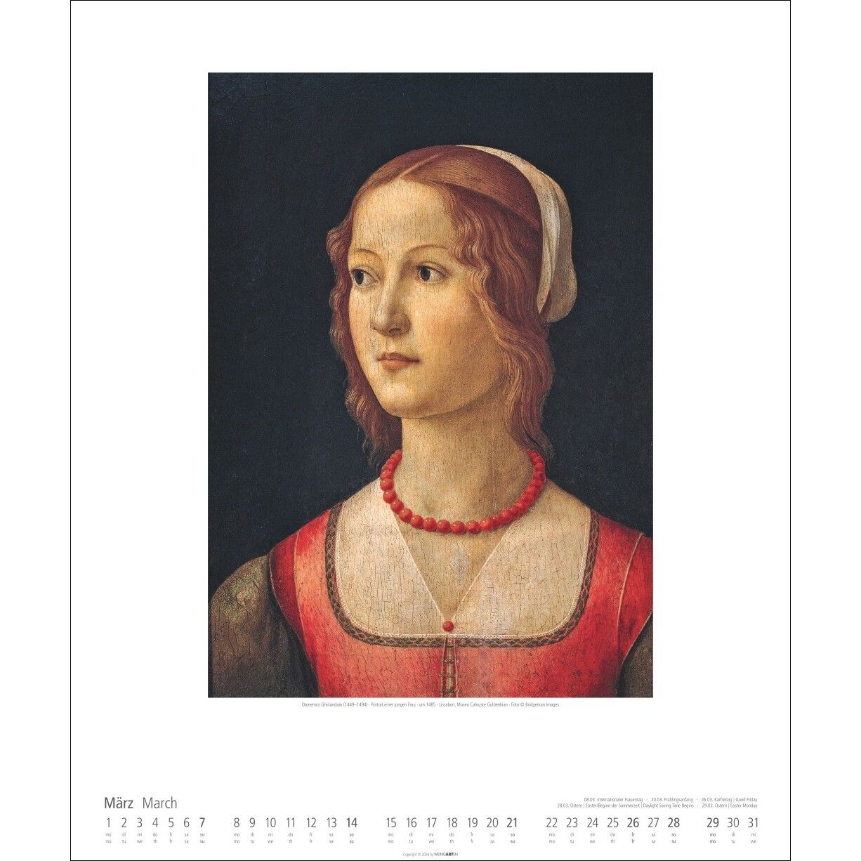 Italienische Meister - Kunst & Kultur Kalender-388