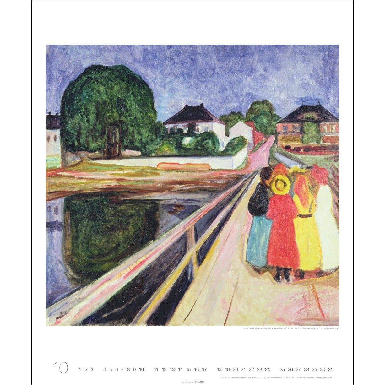 Edvard Munch Edition - Kunst & Kultur Kalender-824