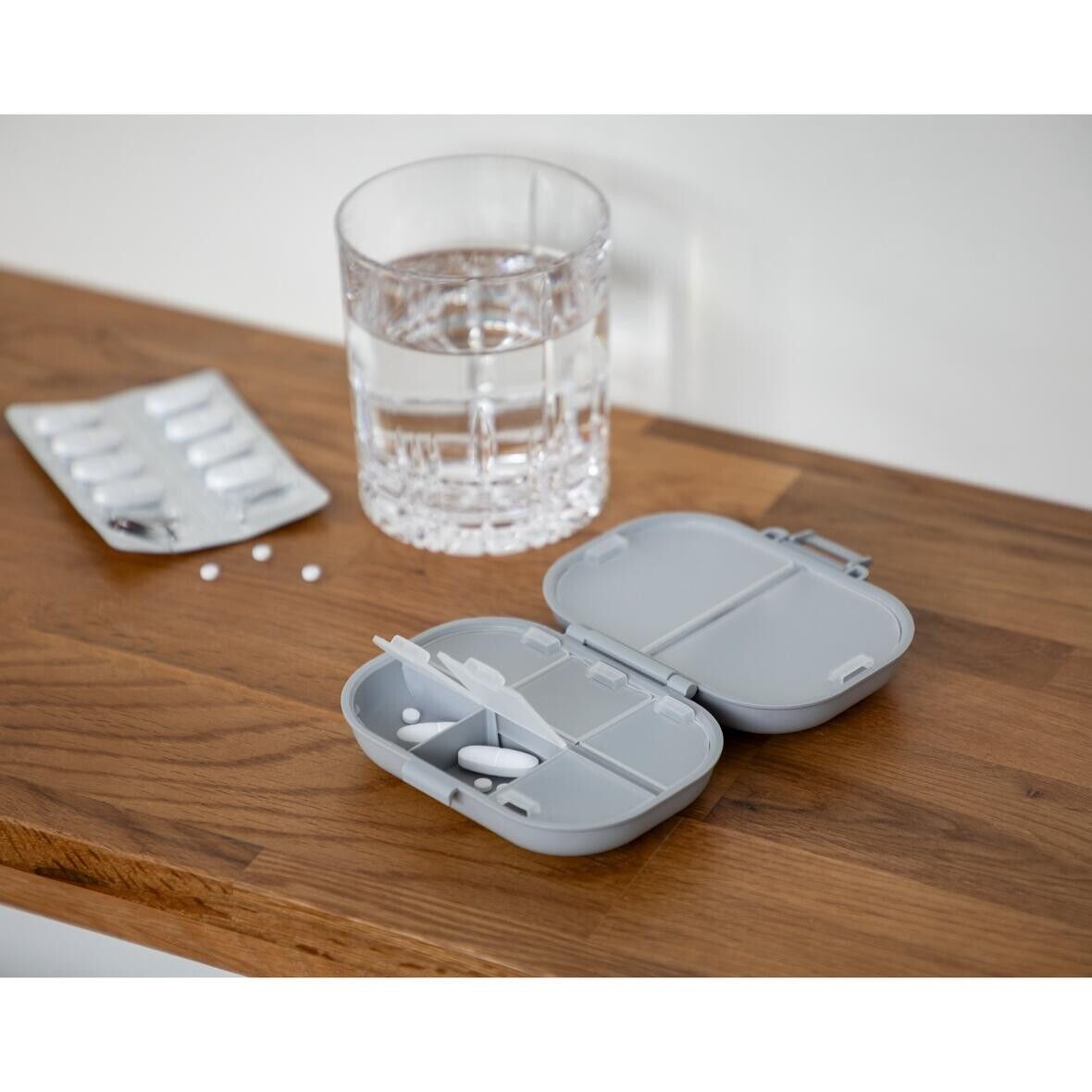 Pillendose Medi - hellblau-834