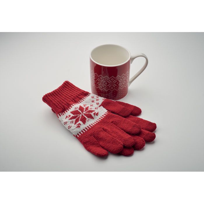 Winterliches Geschenkset COPITO SET - rot-316