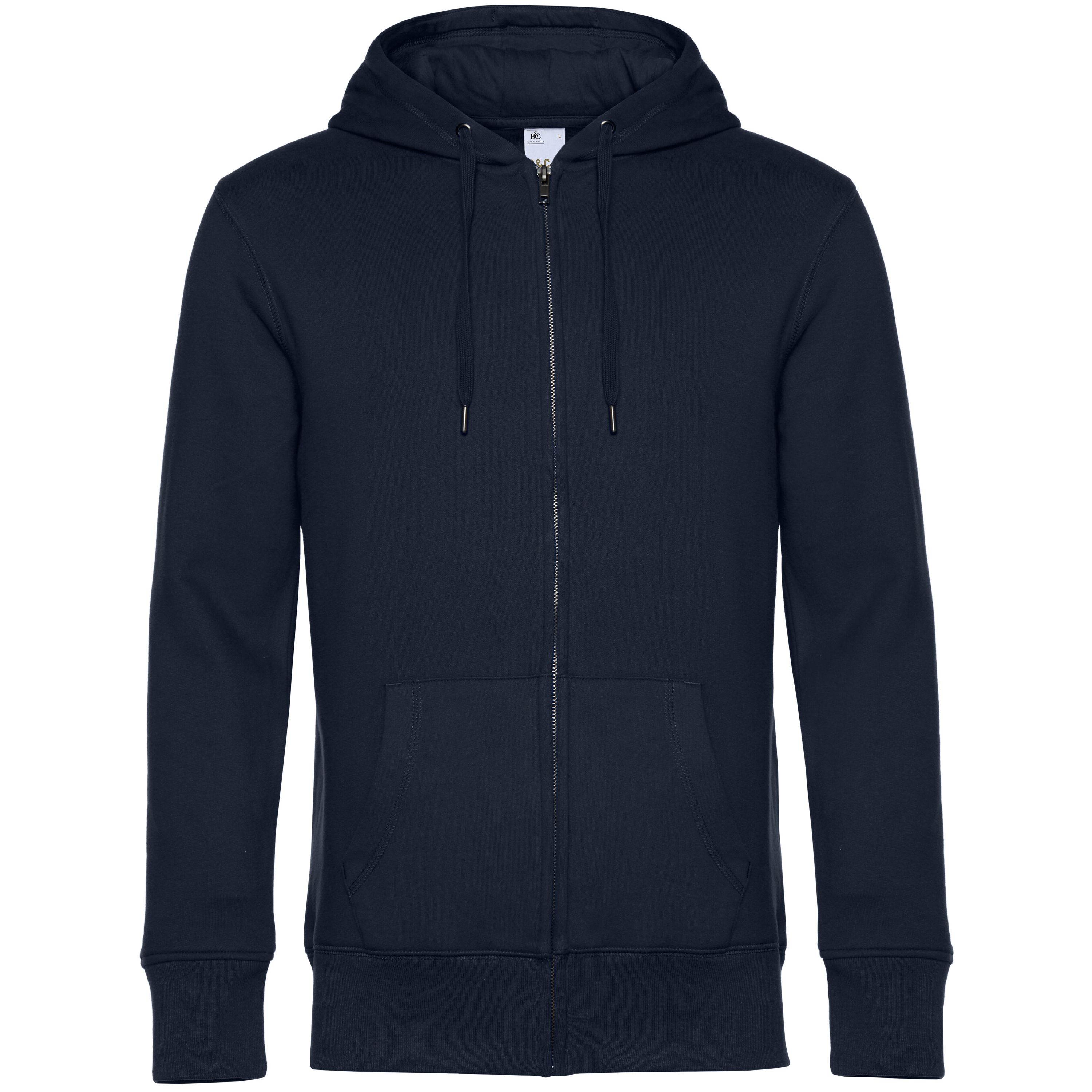 KING Zipped Hood Jacket für Herren - black pure - XL-113