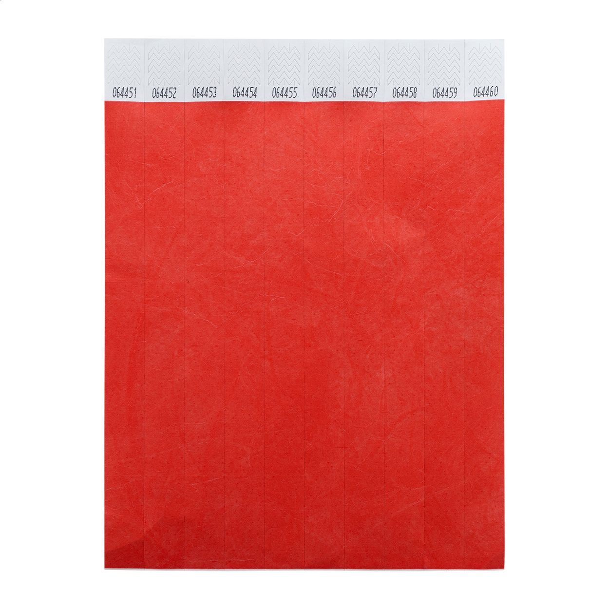 Wristvek Einlassbänder (10 Stk.) - rot-385