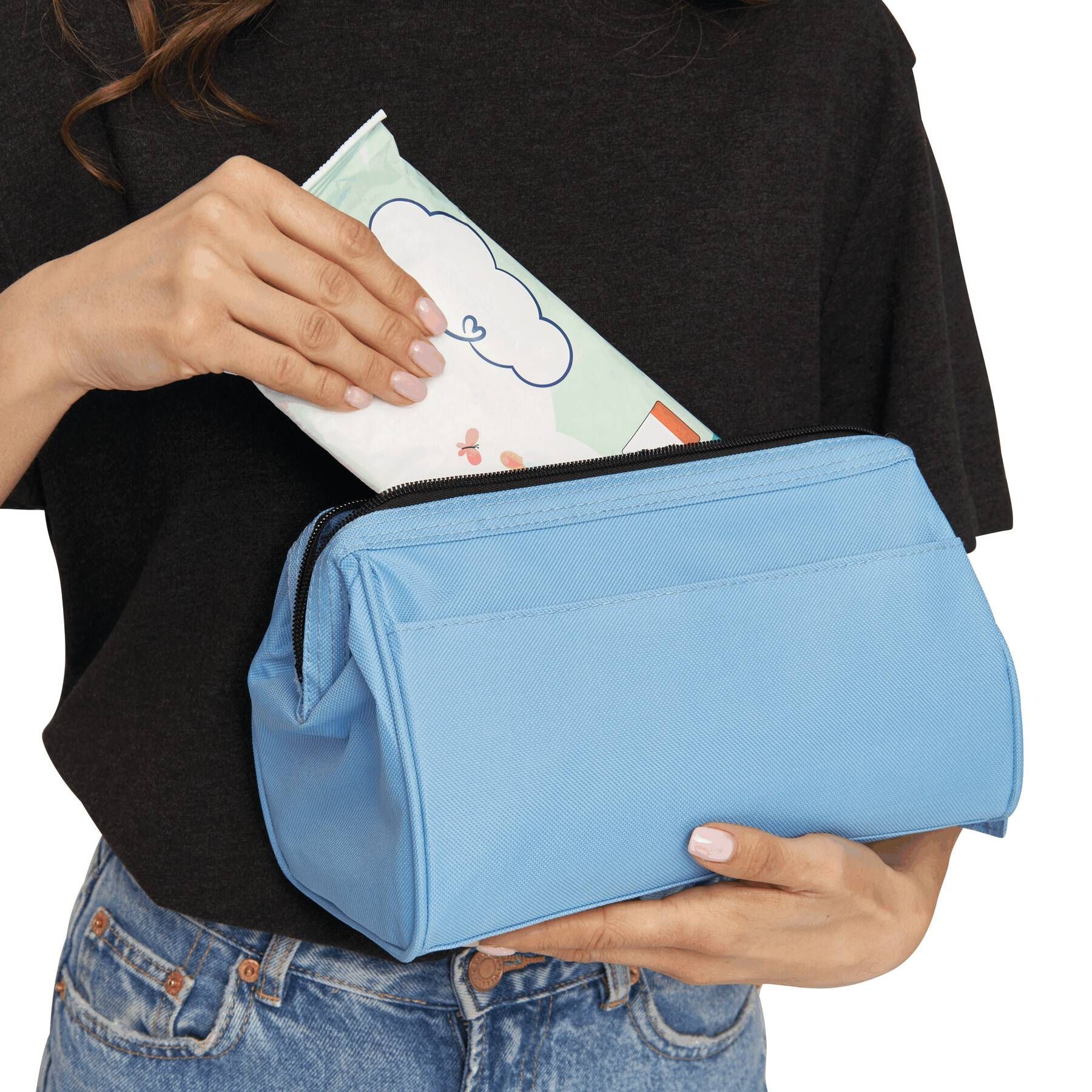 Kosmetiktasche DAYBREAK - hellblau-649