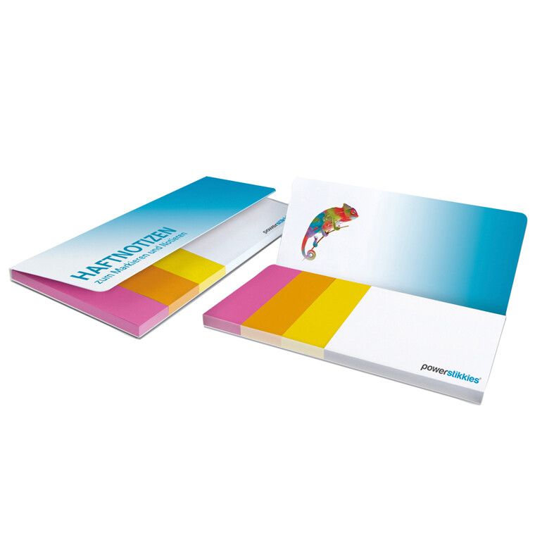 Haftset 23 mit individualisierbaren Papiermarkern-360