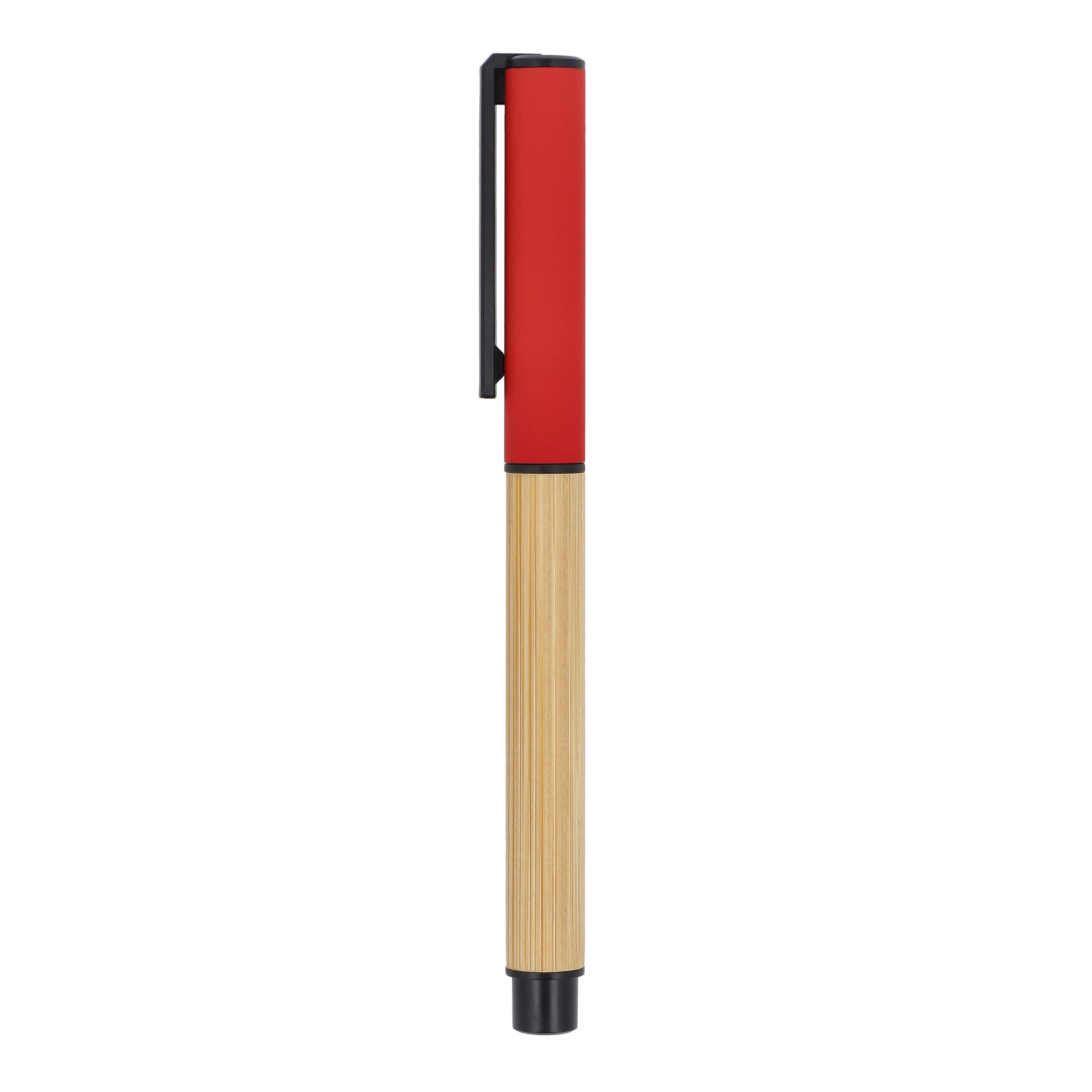 Rollerball Bambus - dunkelrot-984