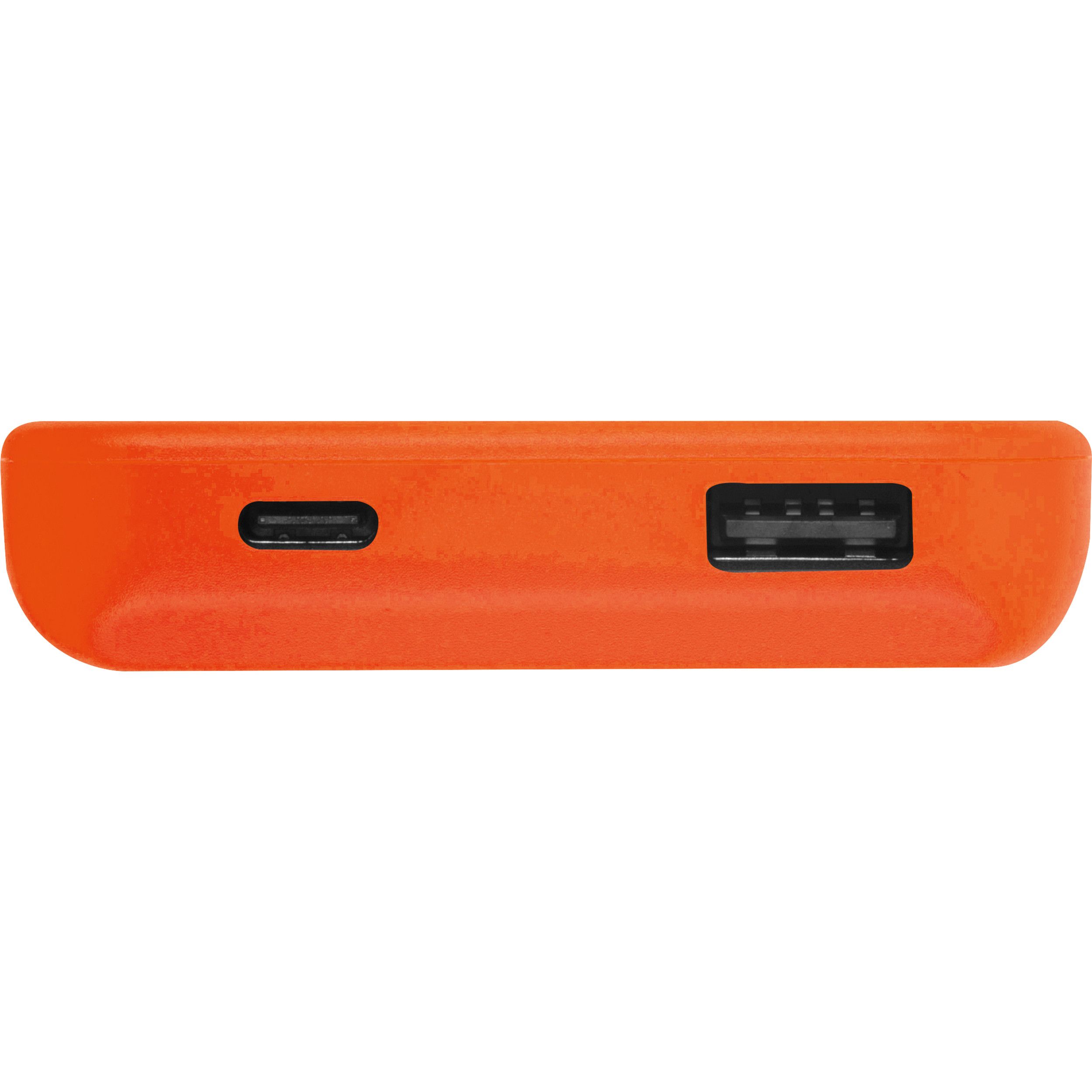 Recycelte Powerbank 10.000 mAh PRESTON - orange-776