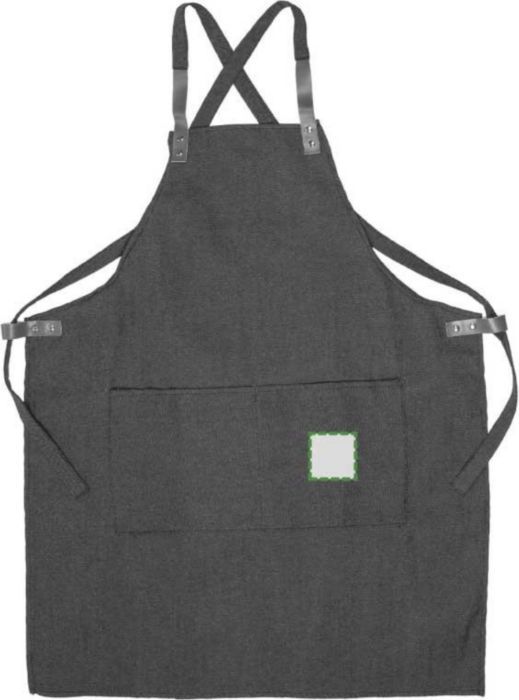 Veredelungsposition Tasche auf der Vorderseite