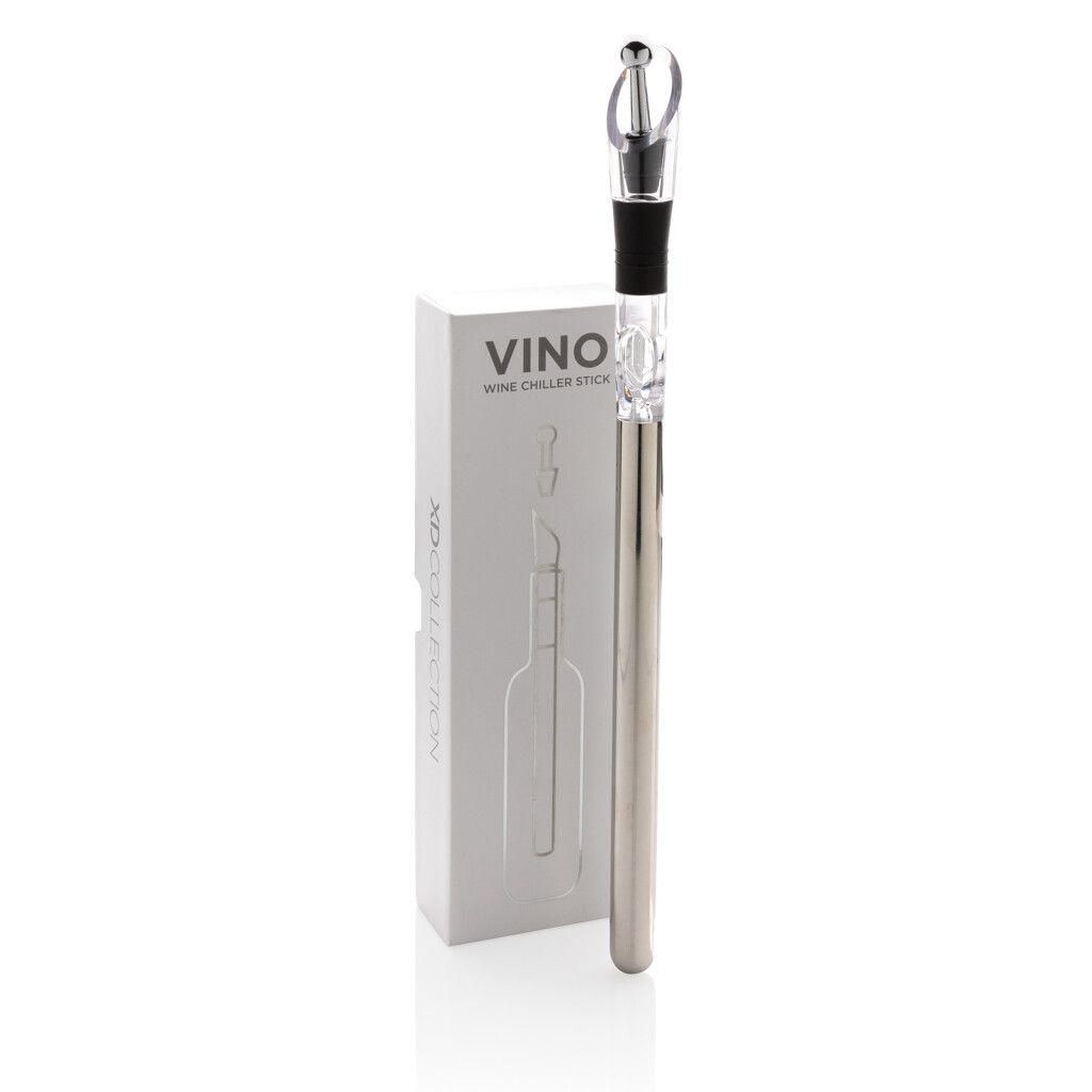 Vino Weinkühler-Stab - silber-140