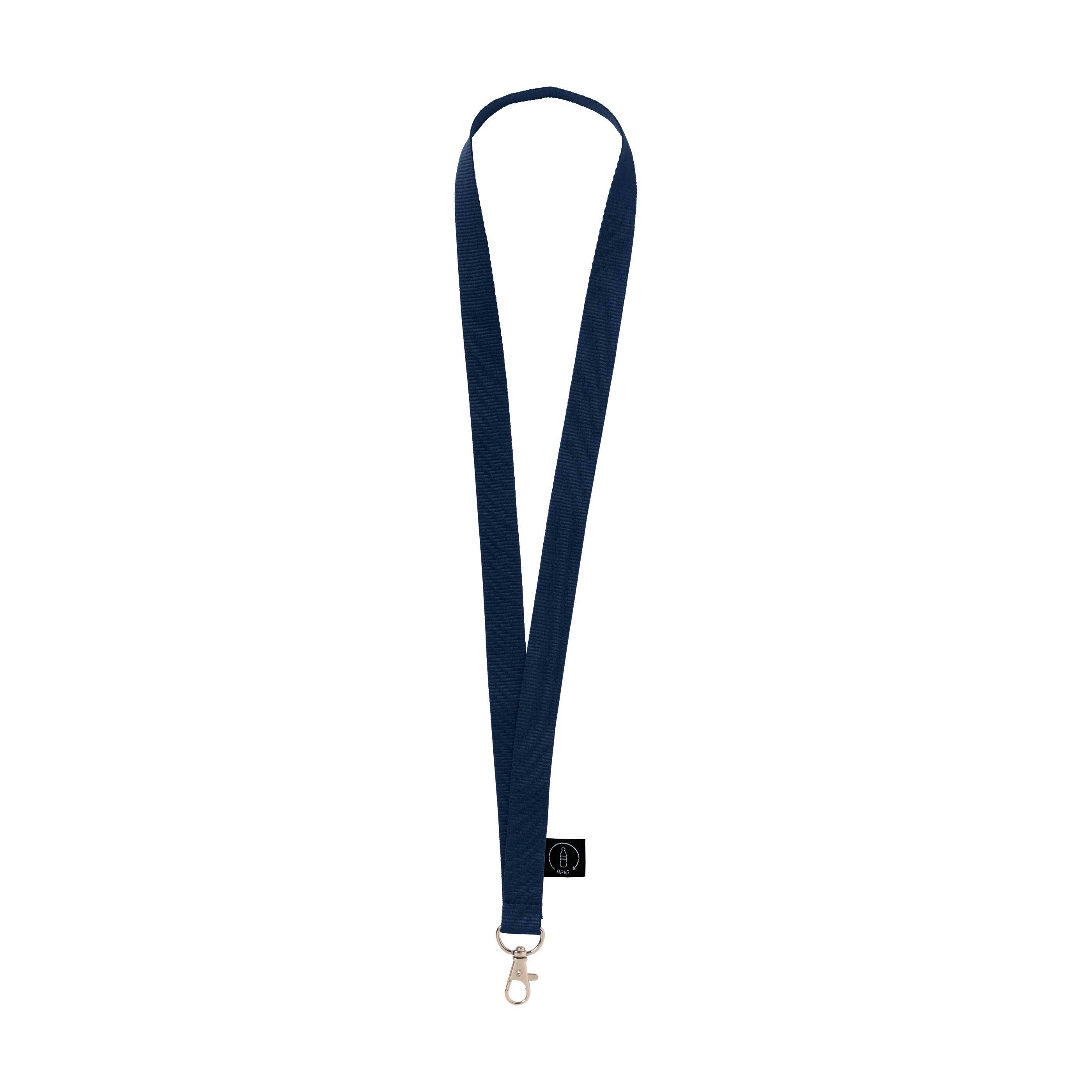KeyCord Budget GRS RPET 2 cm - marineblau-393