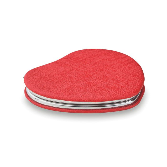 Make-up Spiegel GLOW HEART - rot-932