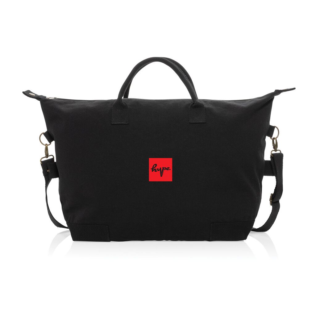 Kezar AWARE™ 500g/m² Wochenendtasche aus recyceltem Canvas - schwarz-919