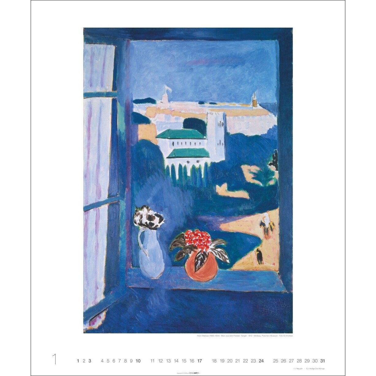 Henri Matisse Edition - Kunst & Kultur Kalender-709