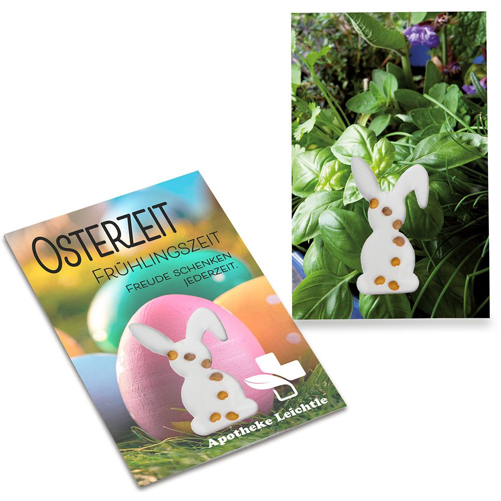 Samen-Karte-Mini Ostern - Kräutermischung-575