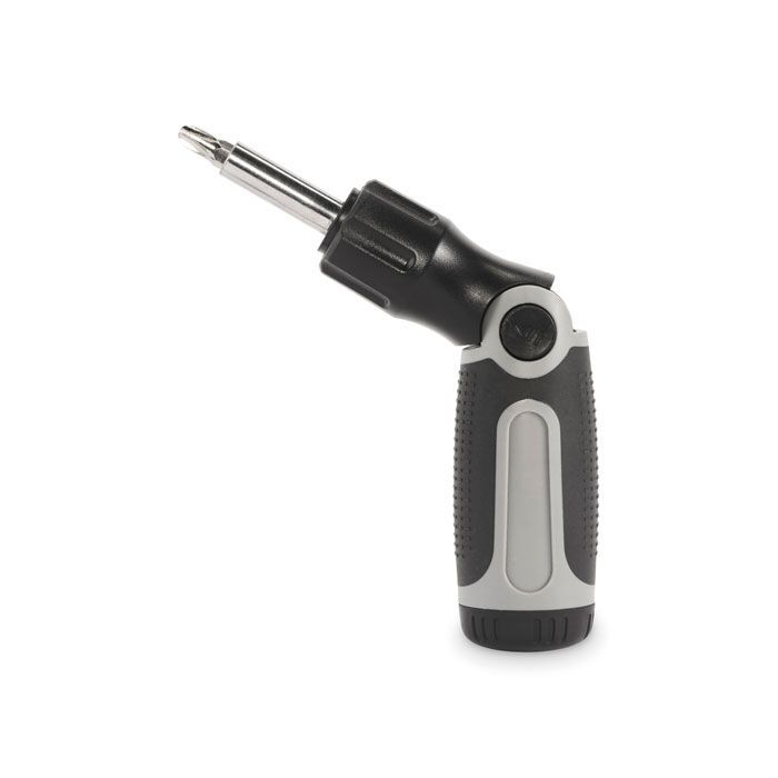 Multi-Bit-Schraubendreher BEND ME - grau-313