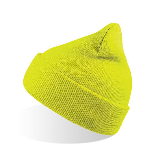 Wind Beanie - yellow fluo-220