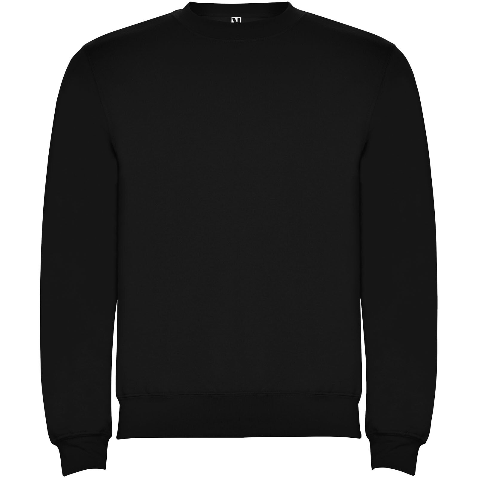 Clasica Sweatshirt mit Rundhalsausschnitt  - schwarz - 3XL-977
