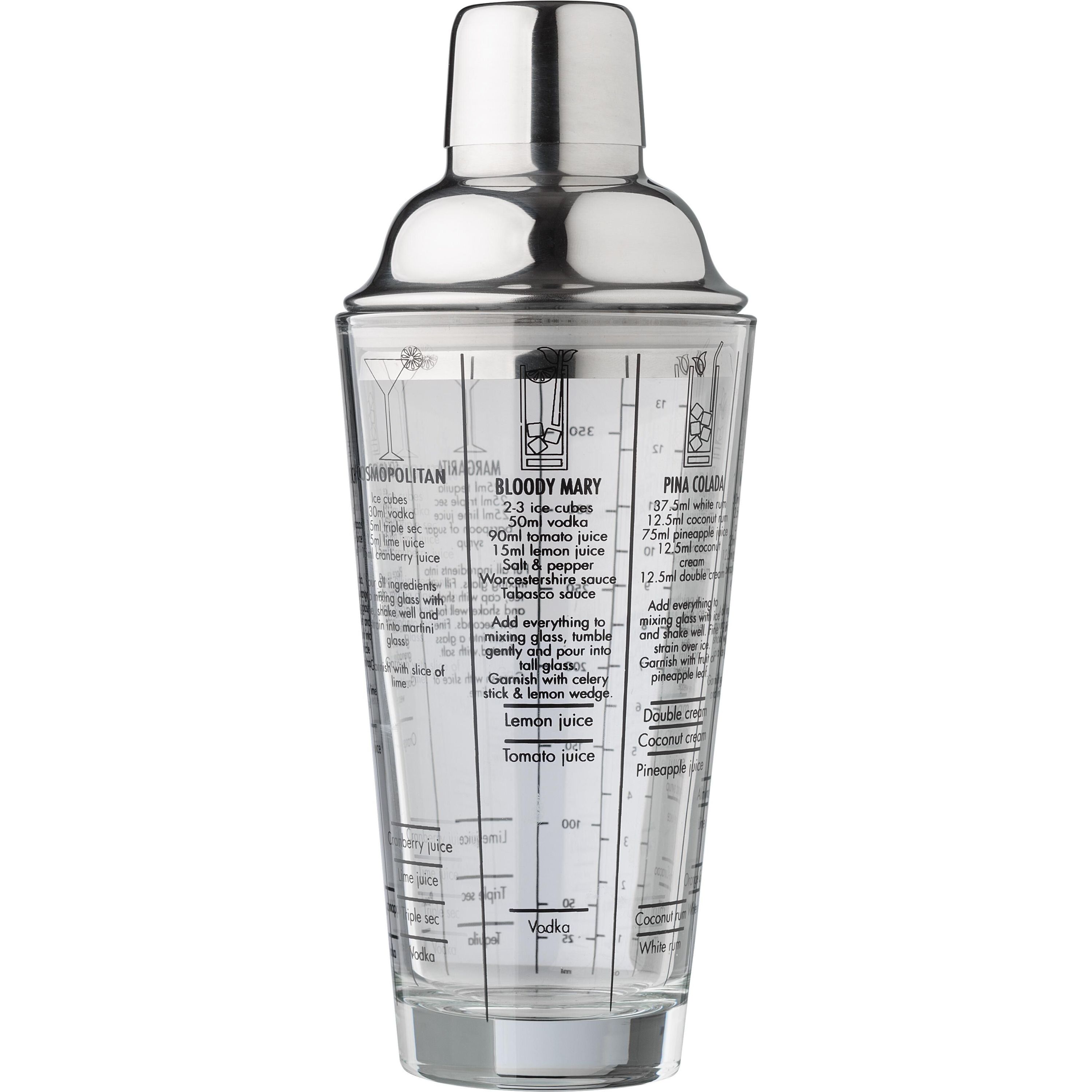 Glas-Cocktailshaker (400 ml) Adela - neutral-221