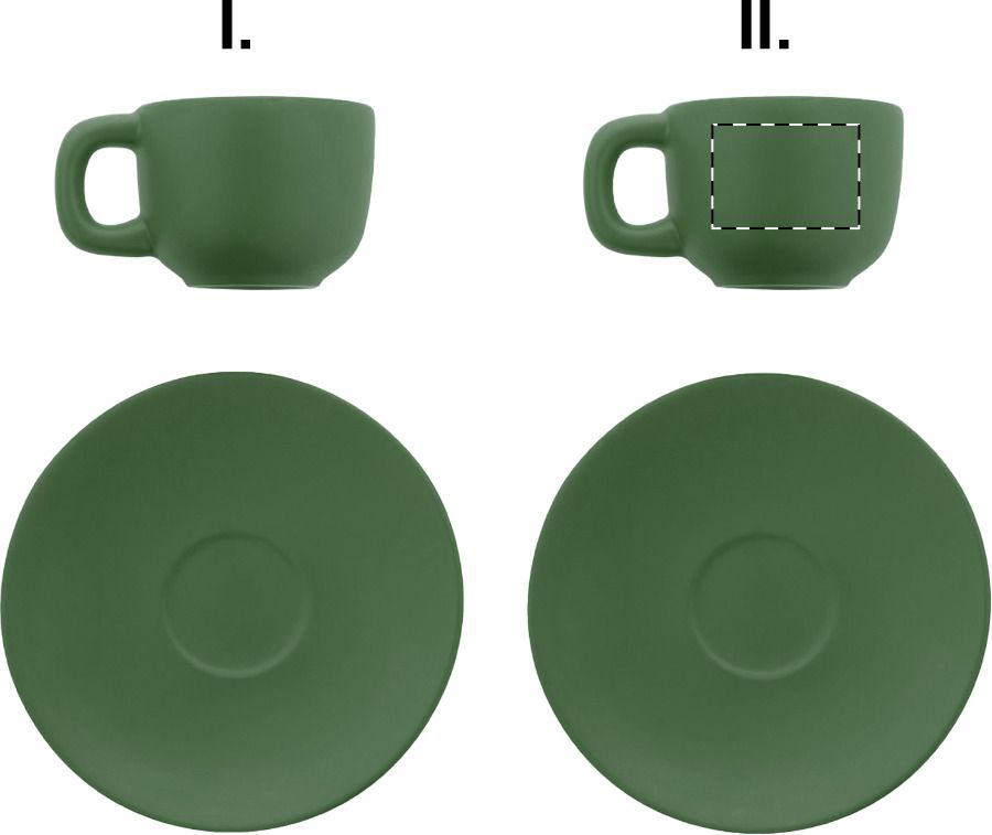 Veredelungsposition Tasse 2 - für Linkshänder
