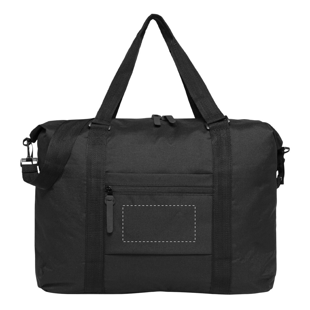Veredelungsposition mittig auf der Vortasche