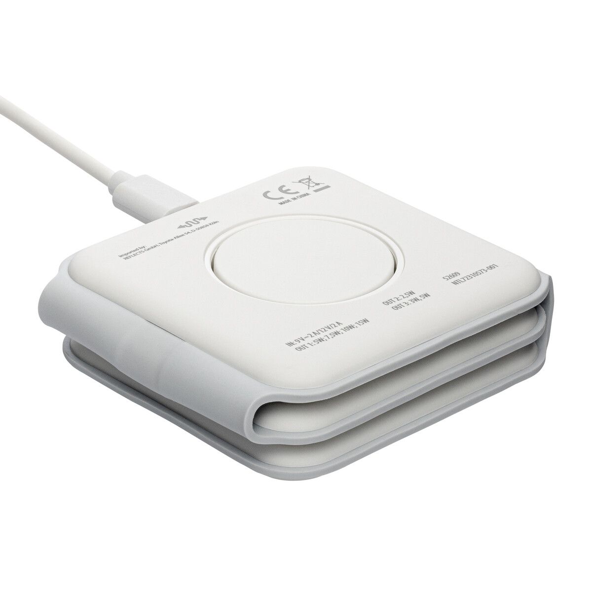 3-in-1 Fast Wireless Charger PORTANOVA - weiß-83