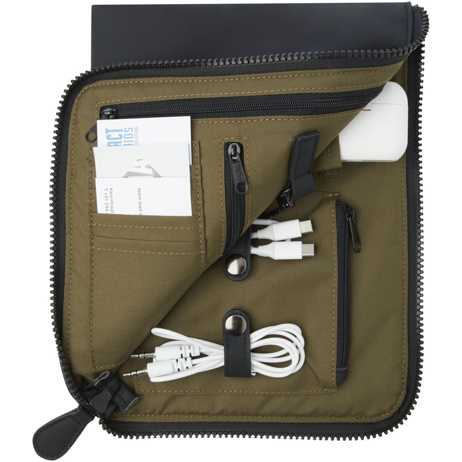 Turner GRS recycelte Organizer-Tasche - schwarz-321