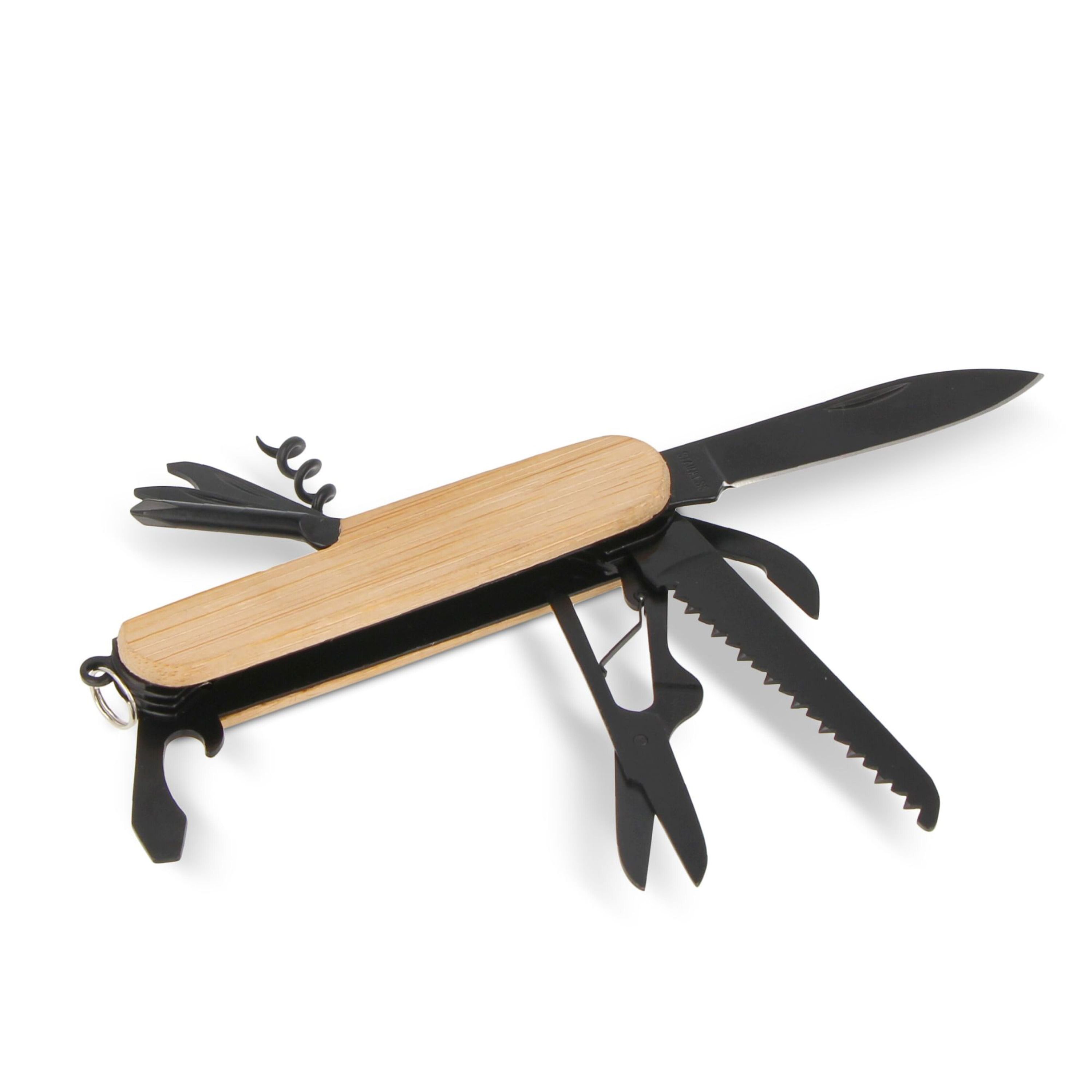 Multi-Tool-Bambus 9 Funktionen - schwarz-586