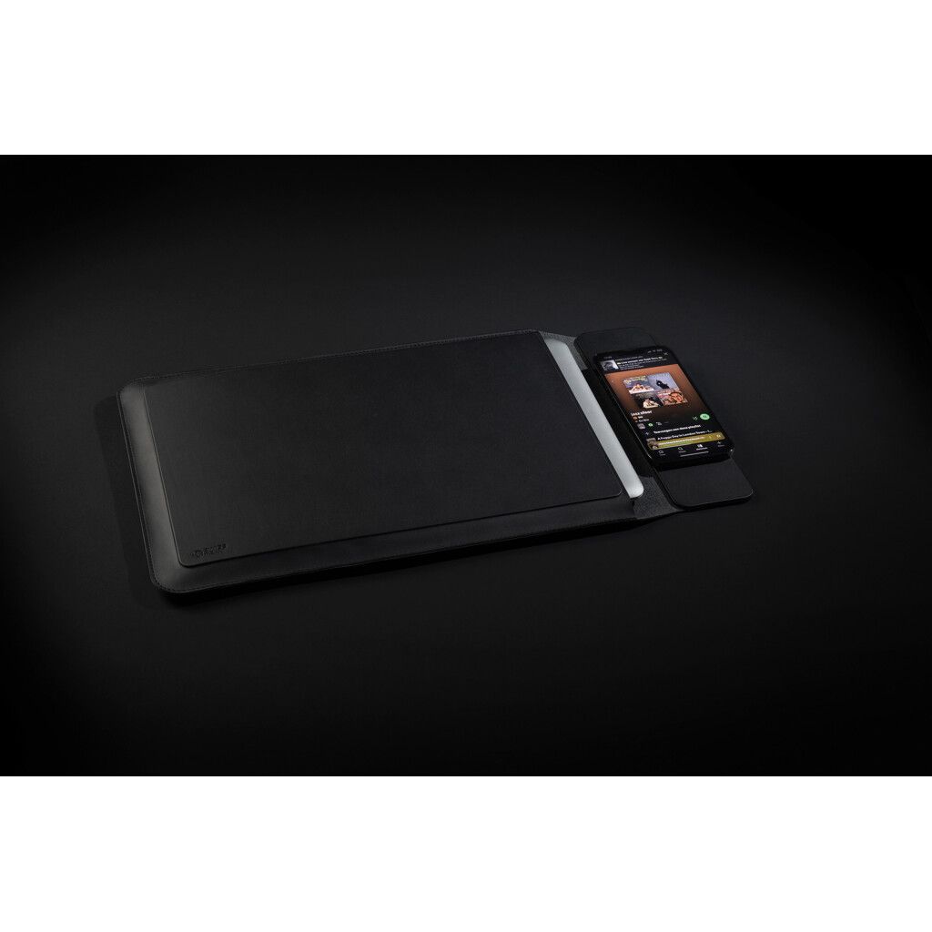 Swiss Peak magnet. 15,6" Laptop-Sleeve mit 15W Ladefunktion - schwarz-343