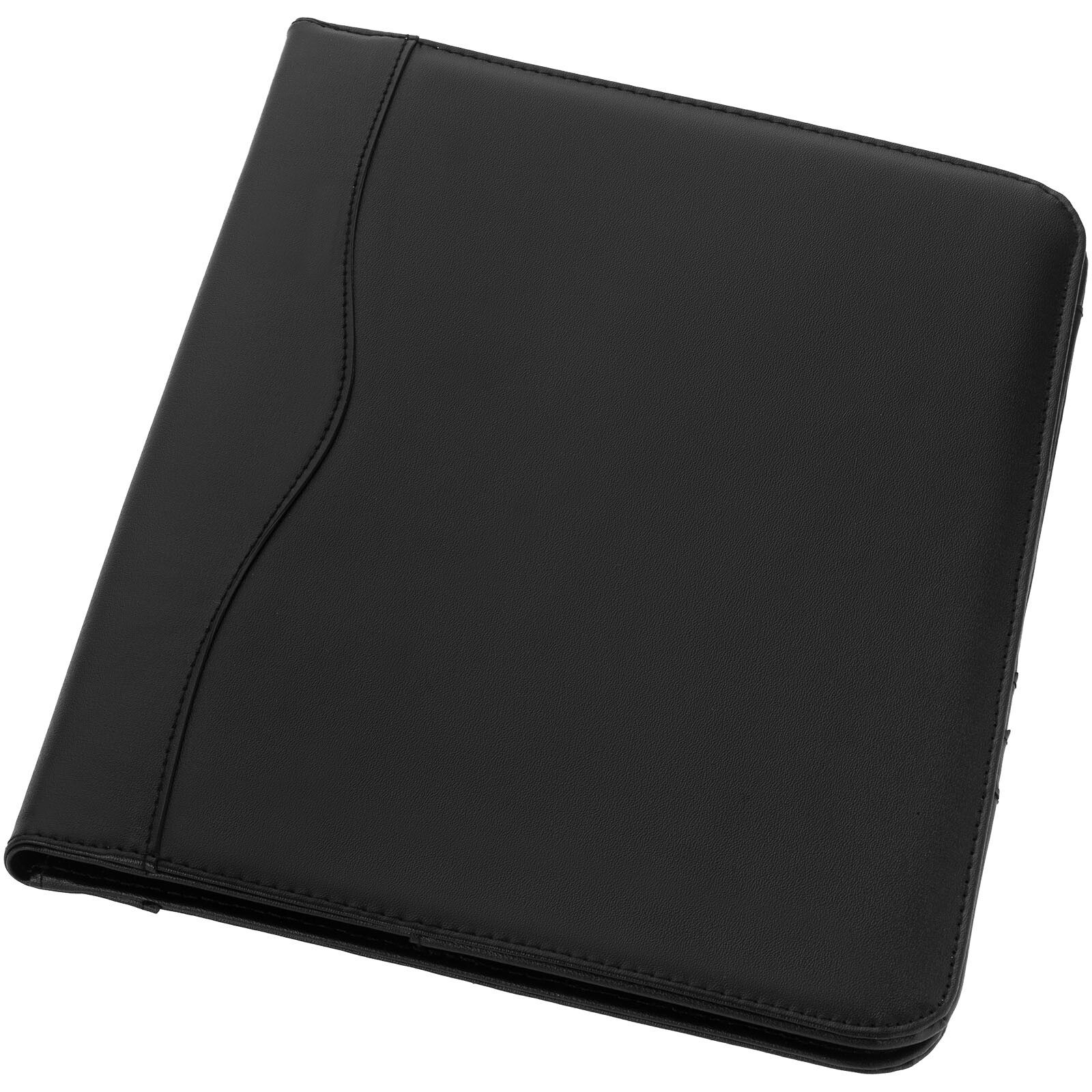 Ebony A4 Schreibmappe - schwarz-562