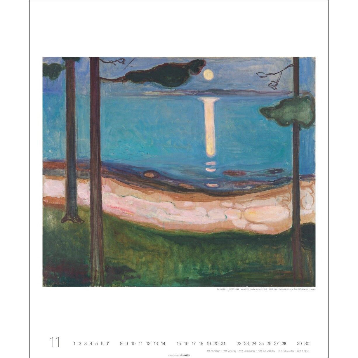 Edvard Munch Edition - Kunst & Kultur Kalender-382